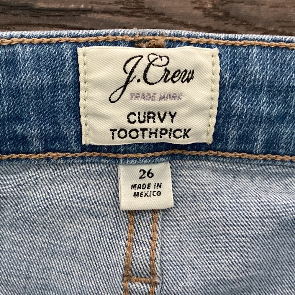 J. Crew Curvy Toothpick Jeans - Picture 4 of 6